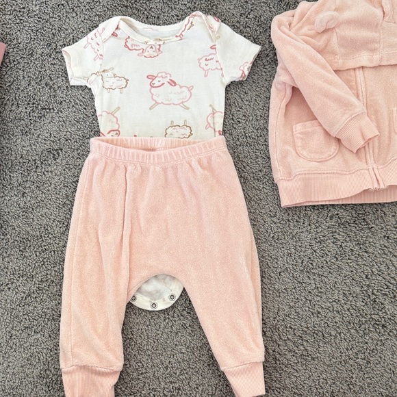 Carter's Pink Sheep Matching Set - Picture 5 of 6